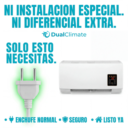 DualClimate - Mini Aire Acondicionado 2 en 1 (Top 2026)